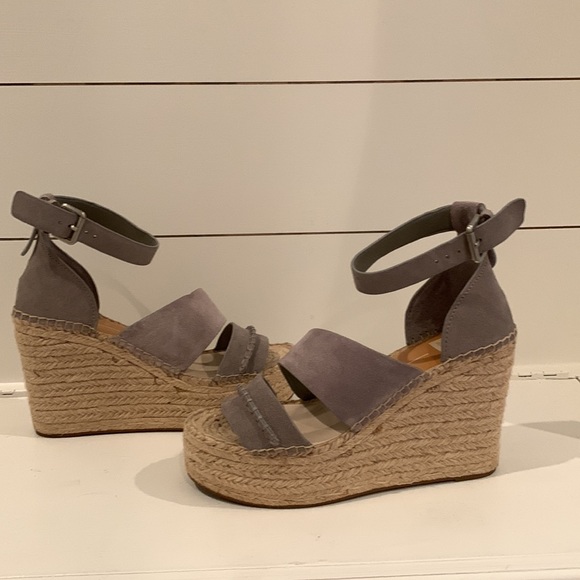 Dolce Vita Grey Espadrille Heel - Picture 3 of 10